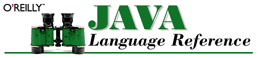 Java Language Reference